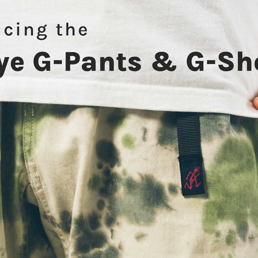 Introducing—the Tie Dye G-Pants and G-Shorts