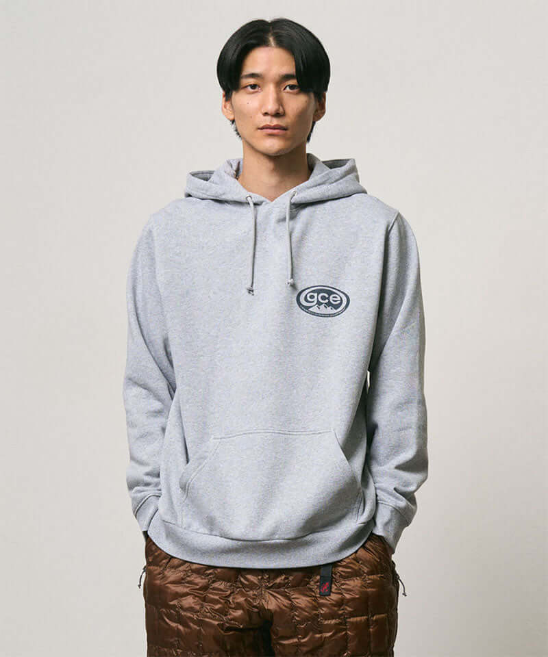 Gramicci GCE Hooded Sweatshirt Color: GREY HEATHER