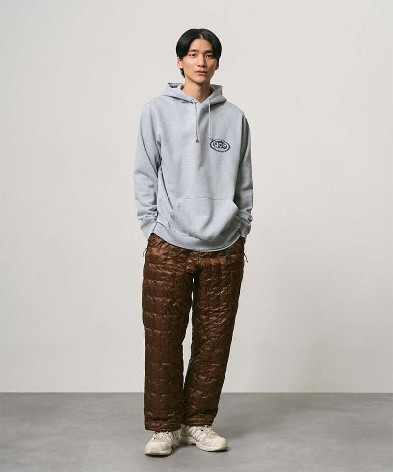 Gramicci GCE Hooded Sweatshirt Color: GREY HEATHER