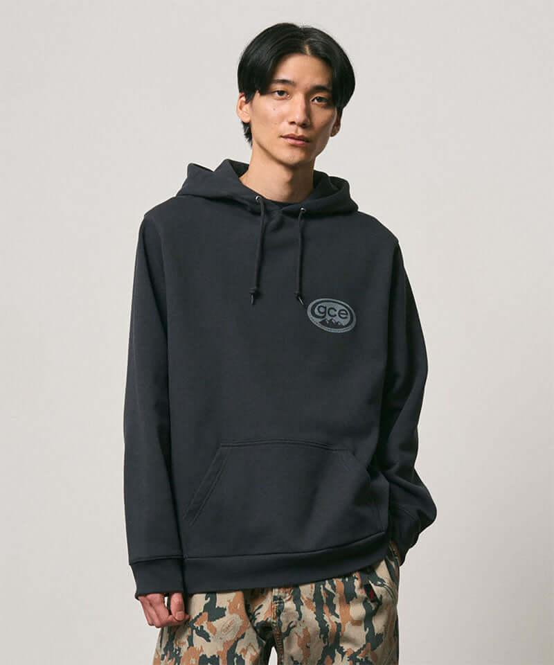 Gramicci GCE Hooded Sweatshirt Color: VINTAGE BLACK