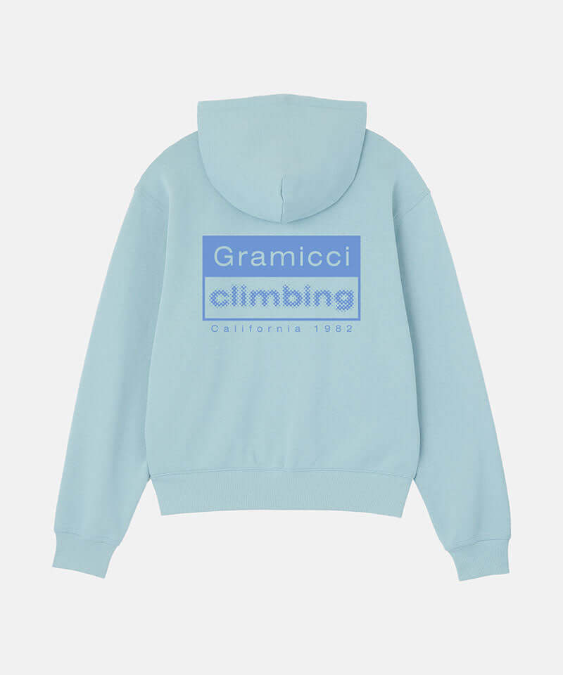 Gramicci Climbing Zip Hooded Sweatshirt Color: STONE BLUE