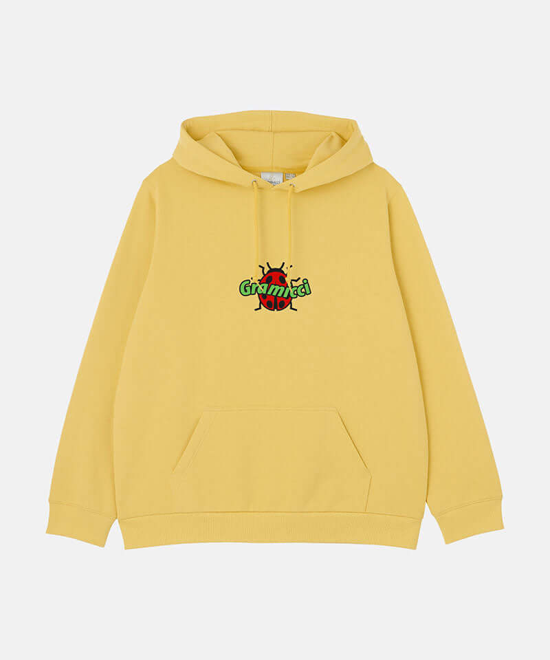 Gramicci Ladybug Hooded Sweatshirt Color: YELLOW