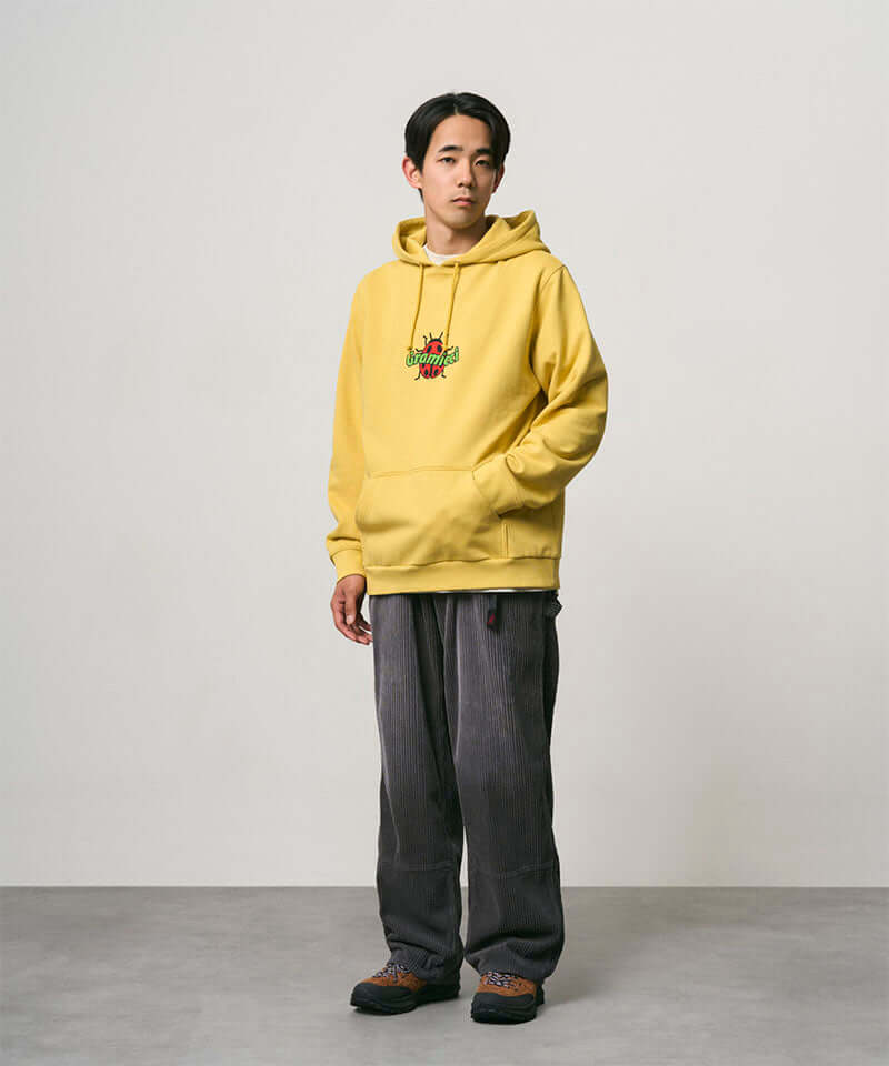 Gramicci Ladybug Hooded Sweatshirt Color: YELLOW
