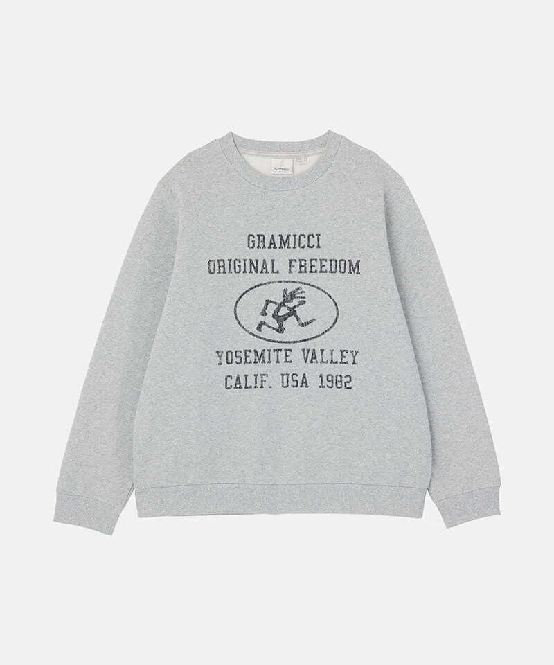 Gramicci Yosemite Valley Sweatshirt Color: GREY HEATHER