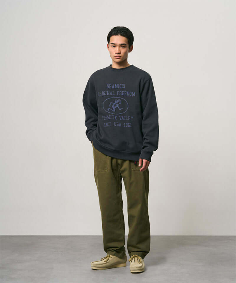 Gramicci Yosemite Valley Sweatshirt Color: VINTAGE BLACK