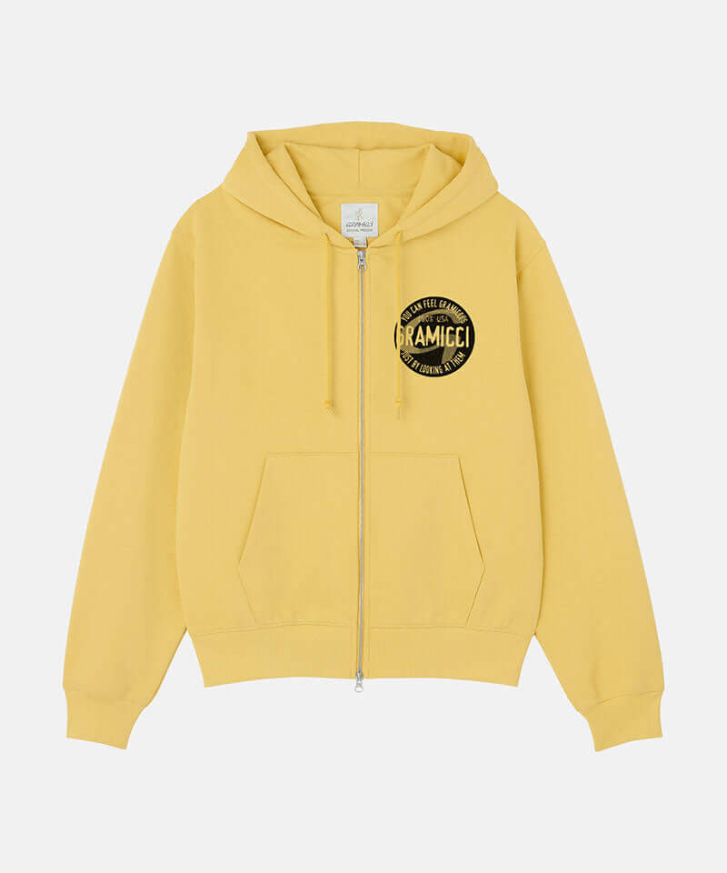 Gramicci Icon Zip Hooded Sweatshirt Color: YELLOW