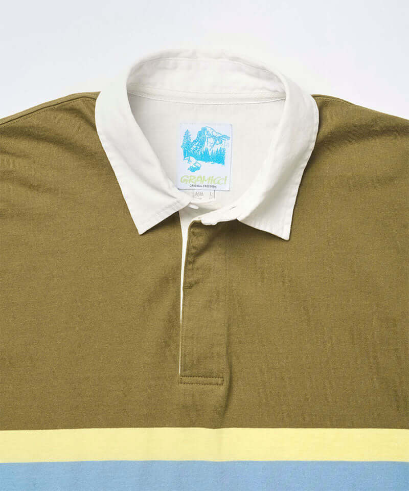 Gramicci Langdon Rugby Shirt Color: WINTER OLIVE