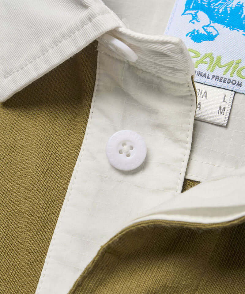 Gramicci Langdon Rugby Shirt Color: WINTER OLIVE