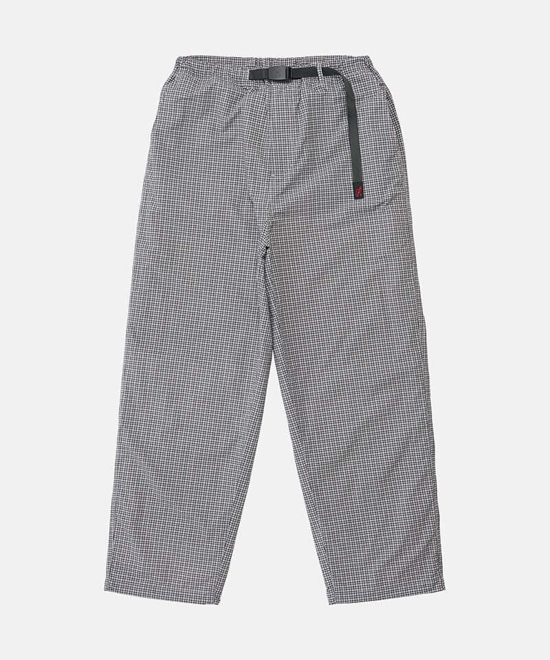 Gramicci Mini Check Nylon Pant Color: SEAL CHECK