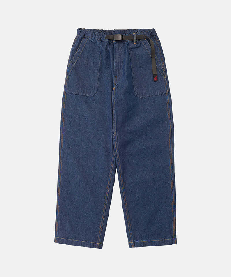 Gramicci Fatigue Denim Pant Color: RINSED INDIGO