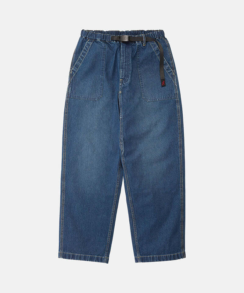 Gramicci Fatigue Denim Pant Color: STONE DENIM