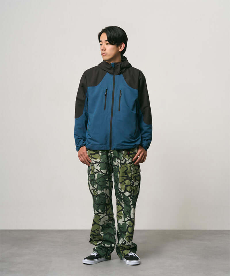 Gramicci Herringbone Cargo Pant Color: BRANCH CAMO
