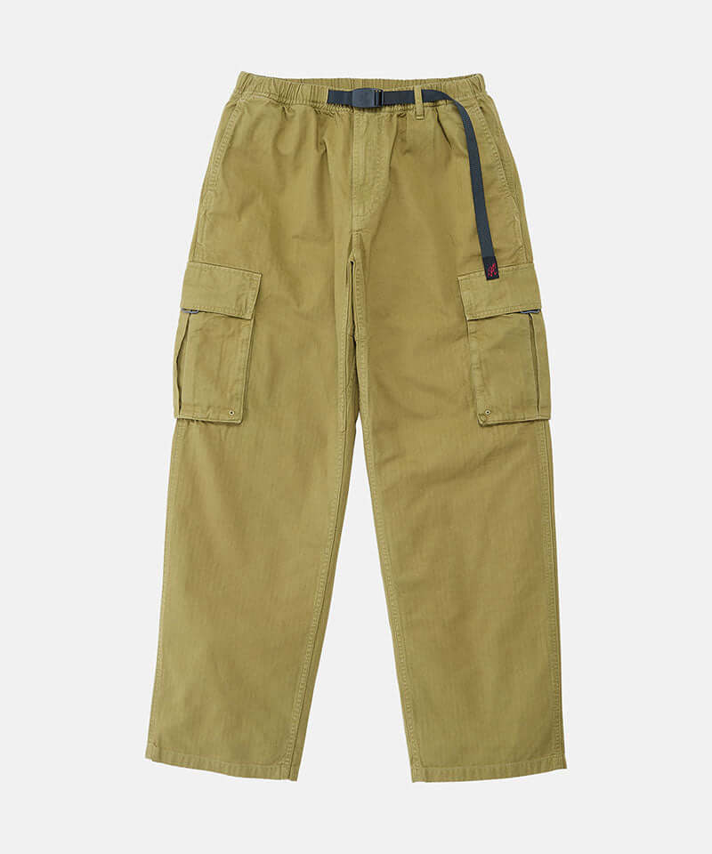 Gramicci Herringbone Cargo Pant Color: OLIVE DRAB