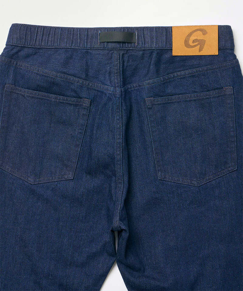 Gramicci Japanese 5-Pocket Denim Pant Color: RINSED INDIGO