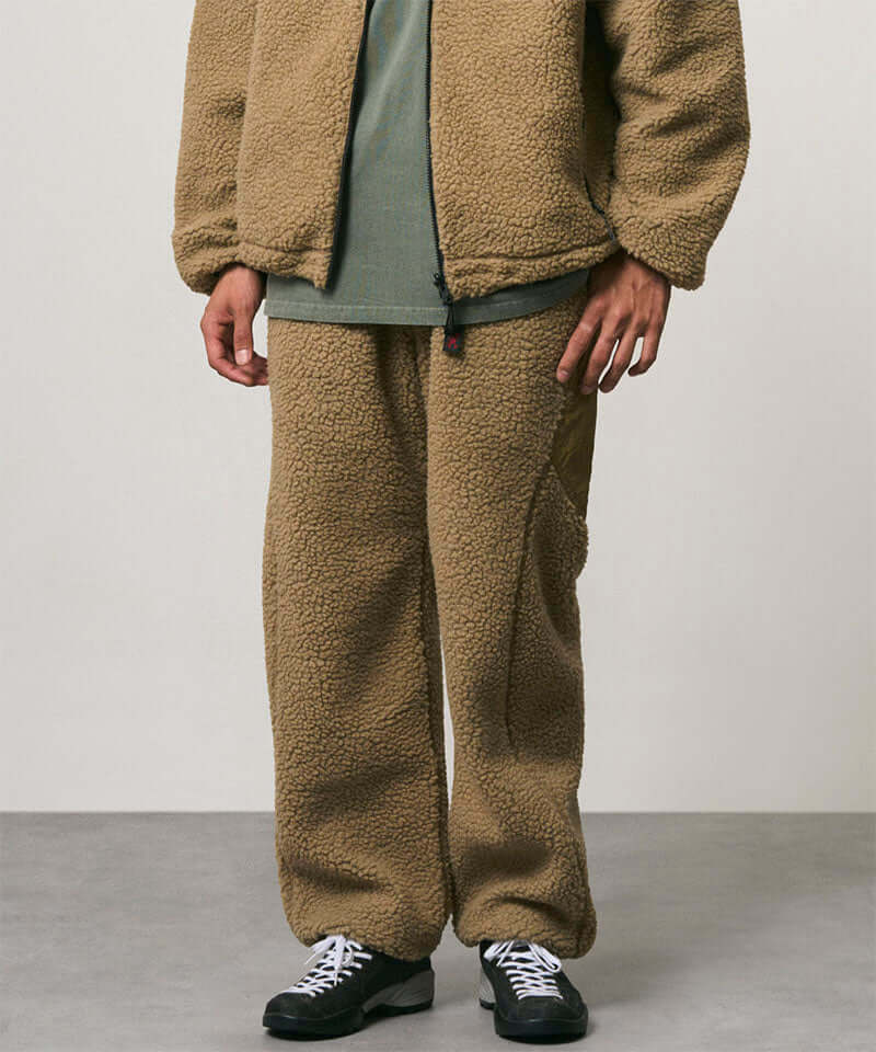 Gramicci Reversible Sherpa Pant Color: BEIGE