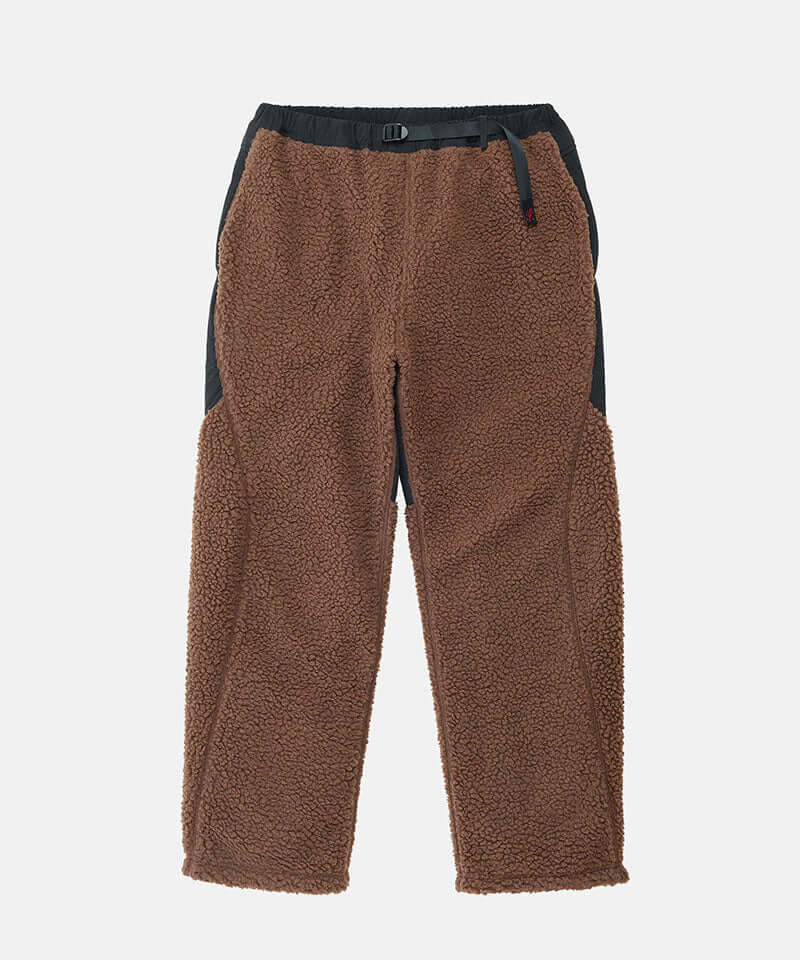 Gramicci Reversible Sherpa Pant Color: DARK BROWN
