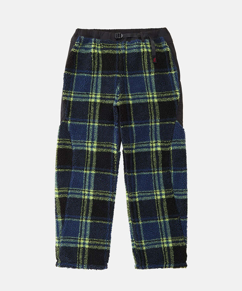 Gramicci Reversible Sherpa Plaid Pant Color: PLAID