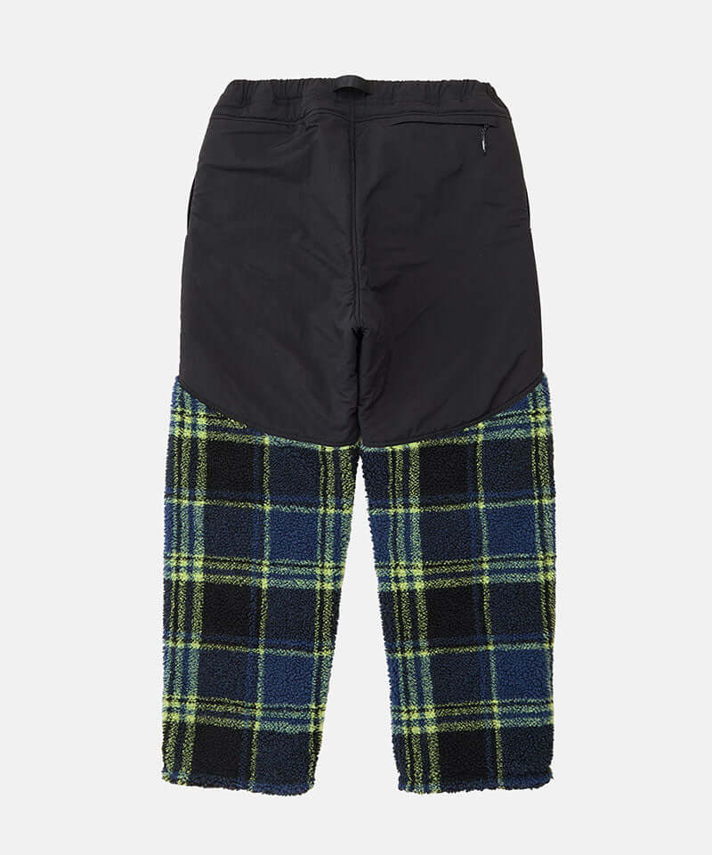 Gramicci Reversible Sherpa Plaid Pant Color: PLAID
