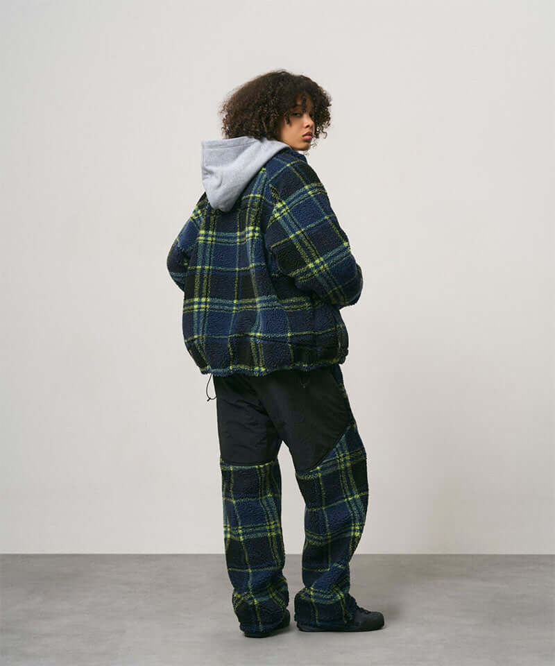 Gramicci Reversible Sherpa Plaid Pant Color: PLAID