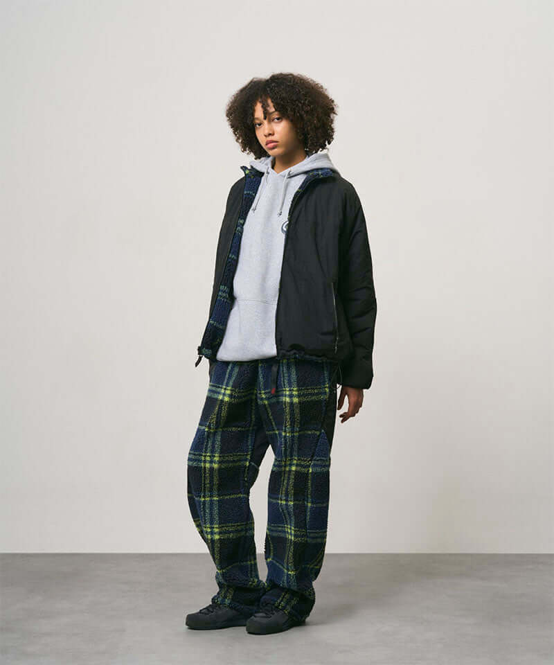 Gramicci Reversible Sherpa Plaid Pant Color: PLAID