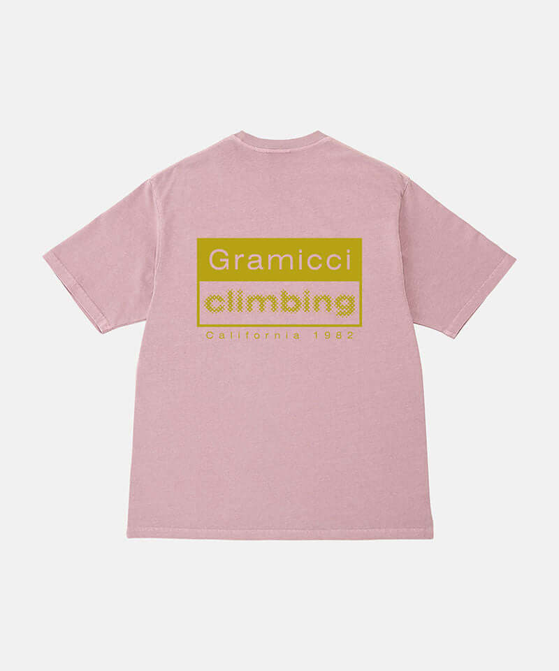 Gramicci Climbing Tee Pigment Dyed Color: LILAC PIGMENT
