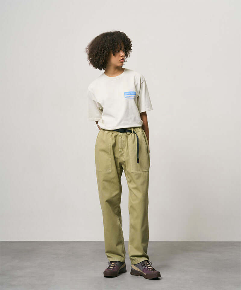 Gramicci Climbing Tee Pigment Dyed Color: NATURAL PIGMENT