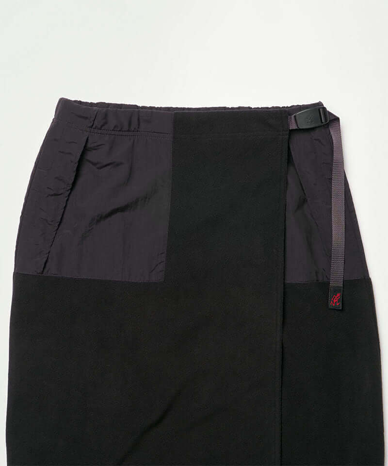 Gramicci Thermal Fleece Skirt Color: BLACK