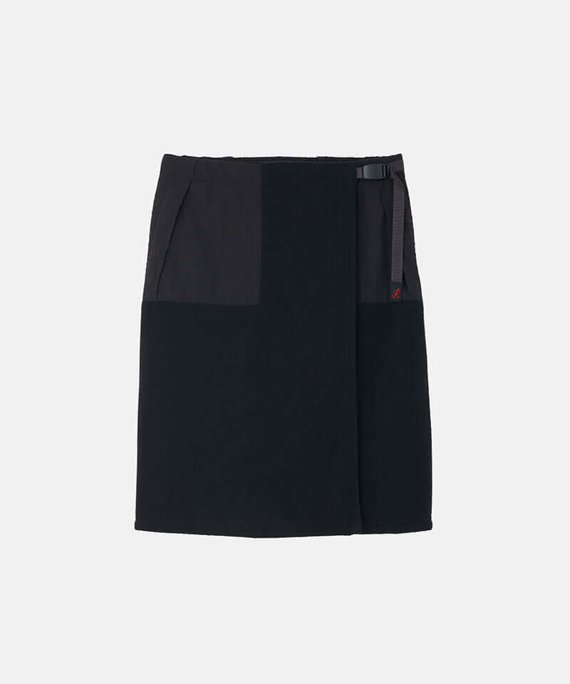 Gramicci Thermal Fleece Skirt Color: BLACK