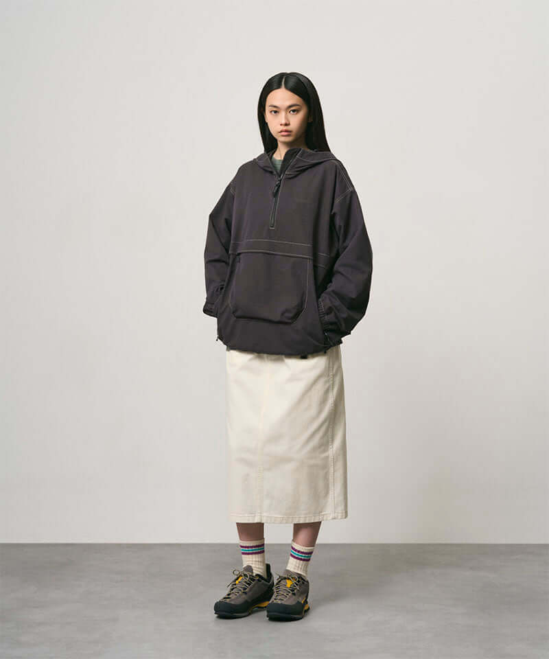 Gramicci Denim Carpenter Skirt Color: BONE