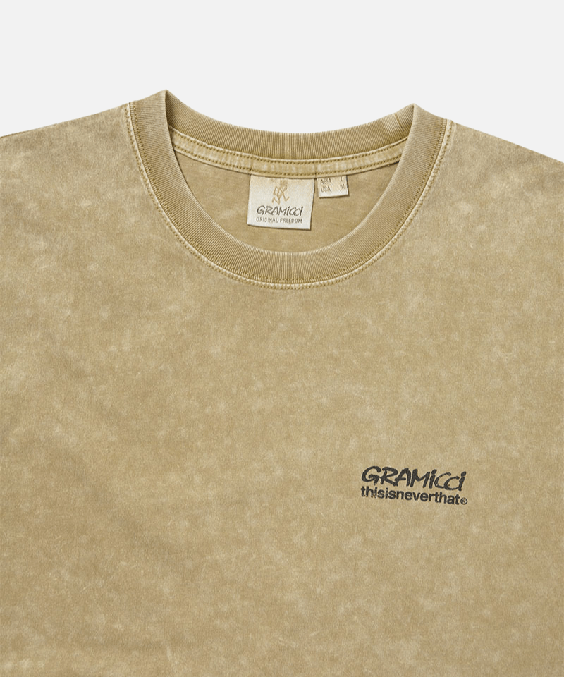 Gramicci & thisisneverthat Original Freedom Tee Color: MOSS