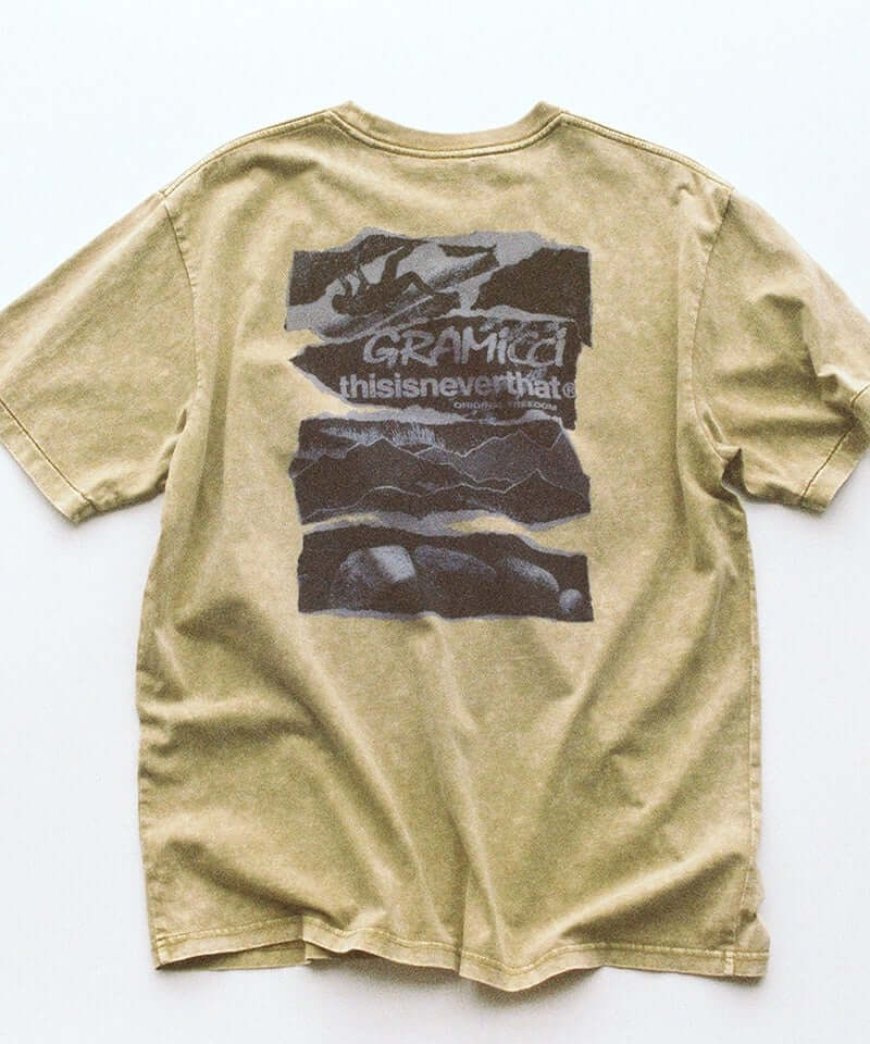 Gramicci & thisisneverthat Original Freedom Tee Color: MOSS
