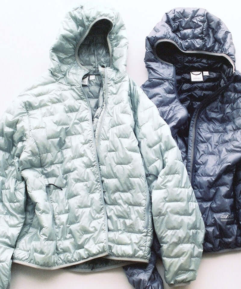 Gramicci & thisisneverthat PERTEX® Insulated Jacket Color: MINT and SLATE