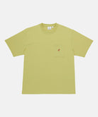 Gramicci sweet pea colored One Point Tee against a light-tone background.