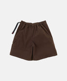 Gramicci G-Skort in the color chocolate on a light-tone background.