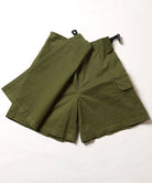 Gramicci G-Skort in the color olive on a light-tone background.
