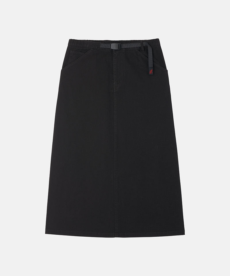Black Gramicci 5-Pocket Skirt against a light-tone background.