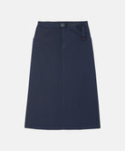 Double navy Gramicci 5-Pocket Skirt against a light-tone background.