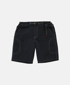 Black Gramicci Nylon Cliff Short with a belt against a light-tone background.