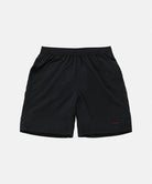 Black Gramicci Nylon Reef Shorts against a light-tone background.