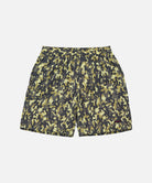 Camouflage Gramicci Nylon Reef Shorts against a light-tone background.