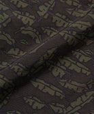 Brown leaf colored colored Gramicci Nylon Packable G-Short fabric swatch.