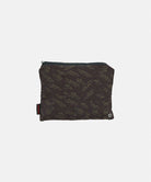 Brown leaf colored Gramicci Nylon Packable G-Short in carrying pouch against a light-tone background.