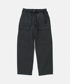 Smokey grey Gramicci EQT Pant with a belt against a light-tone background.