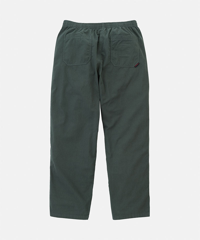Back view of shadow colored Gramicci Swell Pant on a light-tone background.