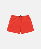 Back view of the Gramicci Women's Nylon Active Short in burnt orange against a light-tone background.