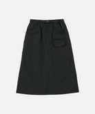 Gramicci black Nylon Utility Skirt against a light-tone background.